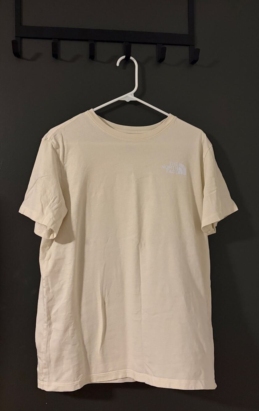 The North Face Cream Colored T-Shirt